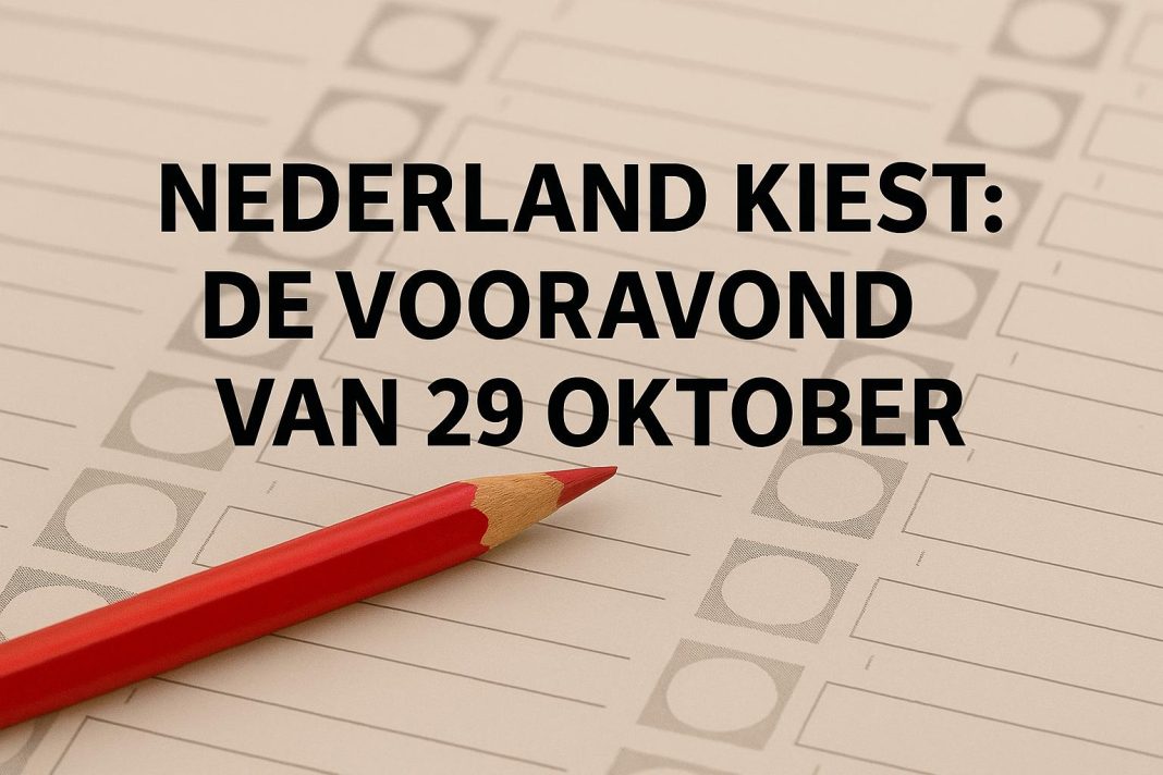 nederland kiest 29 oktober nederland kiest 29 oktober