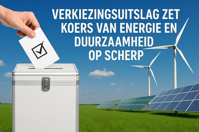 Verkiezingsuitslag zet koers van energie en duurzaamheid op scherp