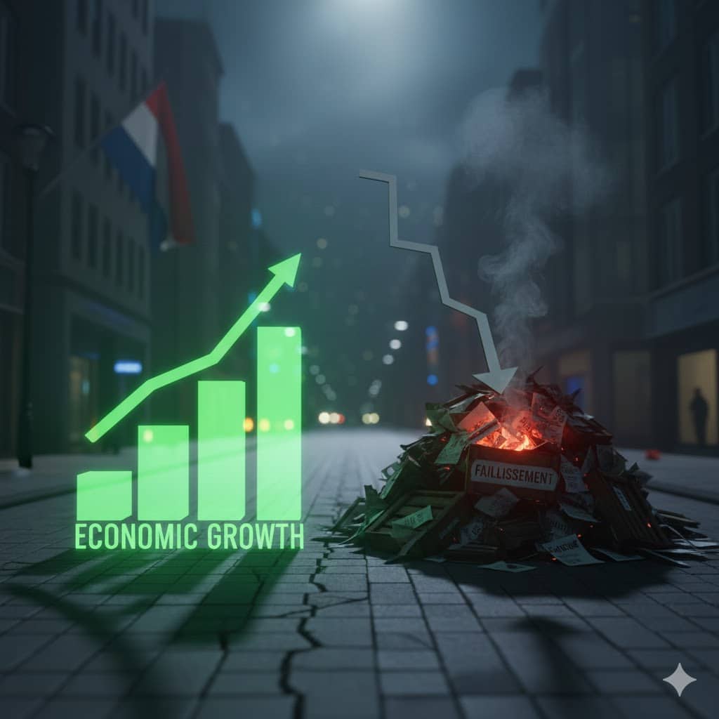 economische groei fallissement