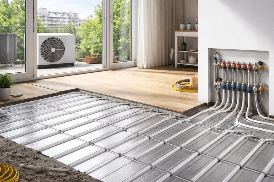 renovatie vloerverwarming
