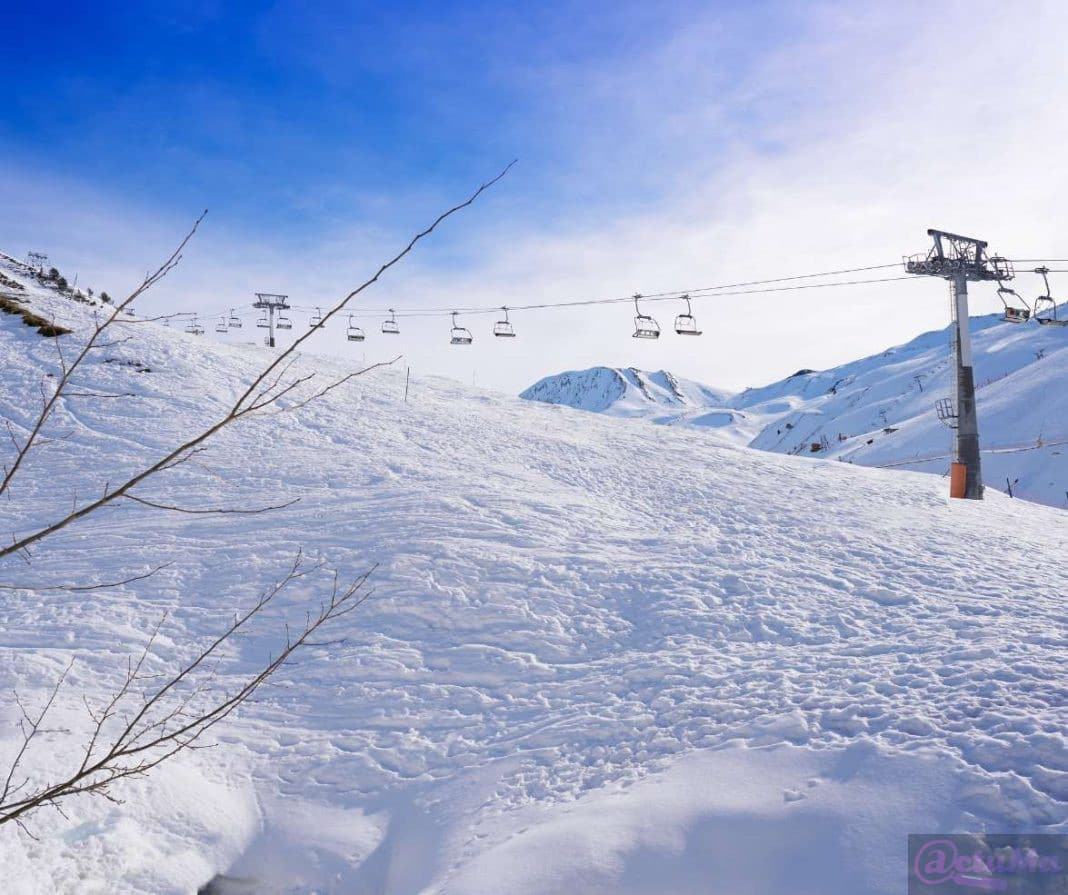 skigebied astun spanje